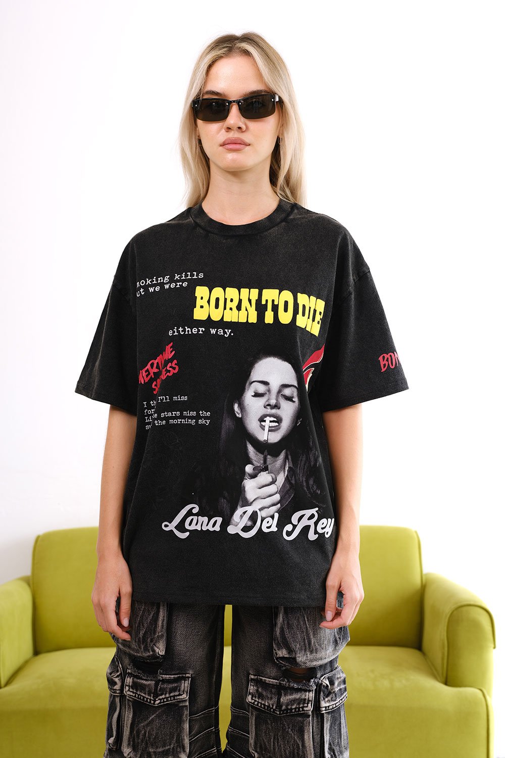 Black and yellow oversized