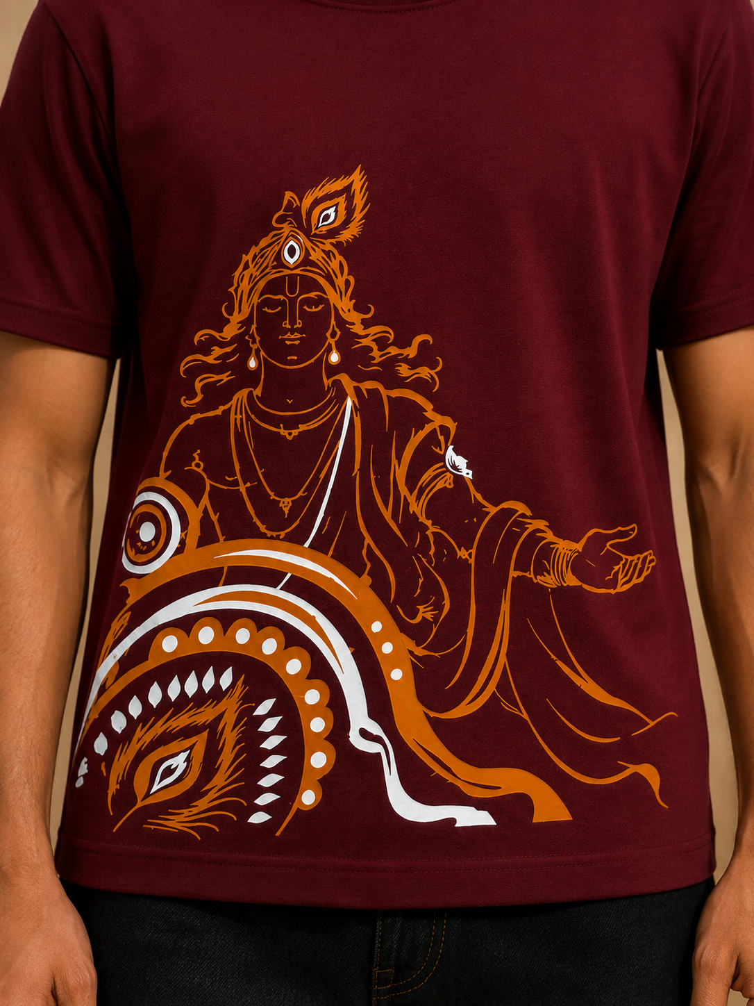 VASUDEV Regular Fit T-Shirt