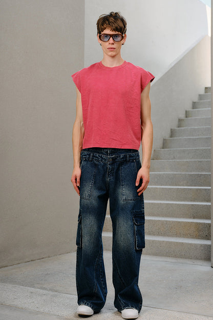 Black Faded Jeans