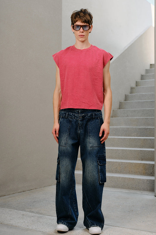 Black Faded Jeans