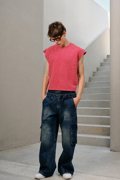 Black Faded Jeans