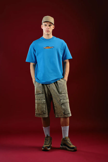 Blue Oversized