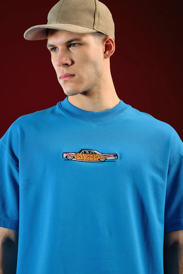 Blue Oversized