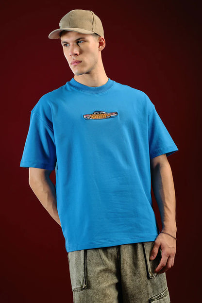 Blue Oversized