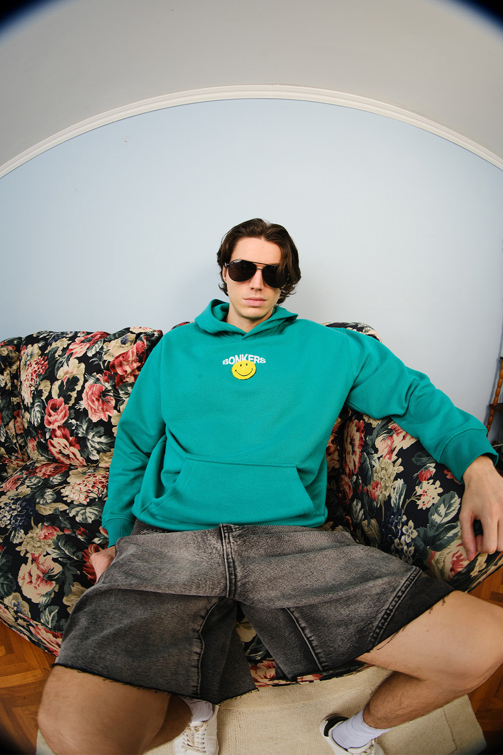 Teal Green Hoddie