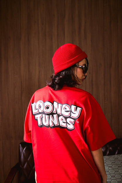Red oversized