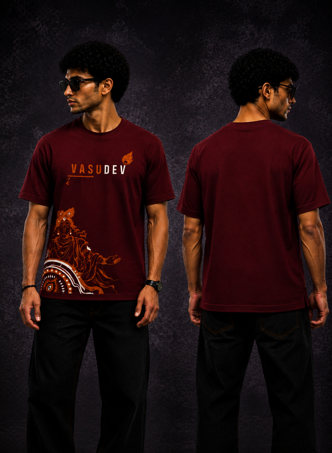 VASUDEV Regular Fit T-Shirt