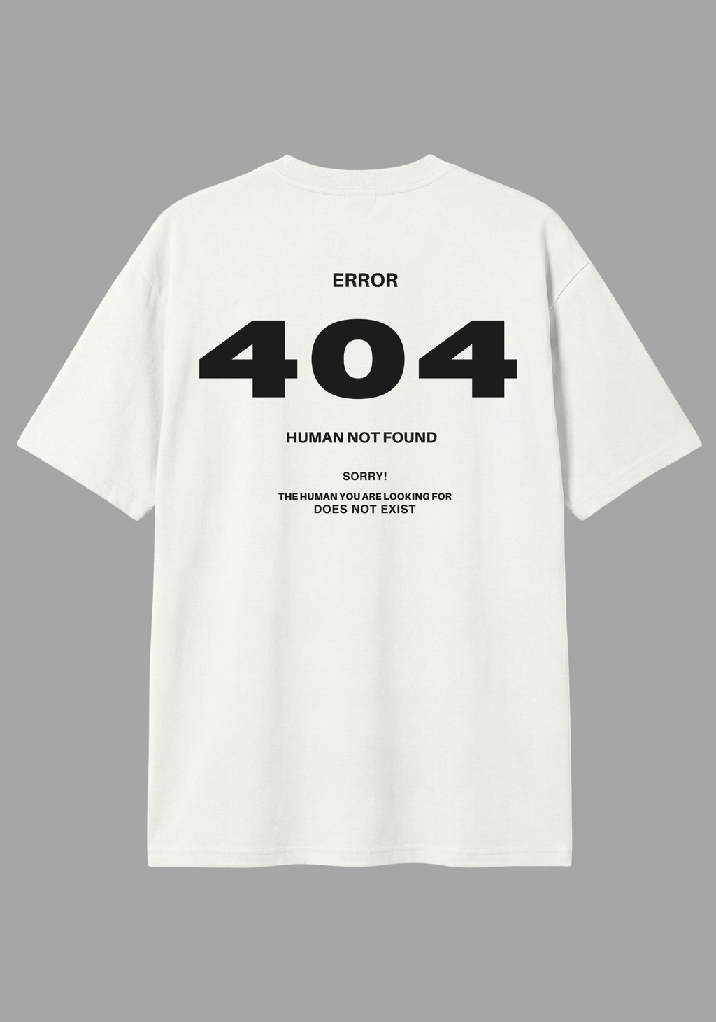 OVERSIZED T-SHIRT | ERROR 404