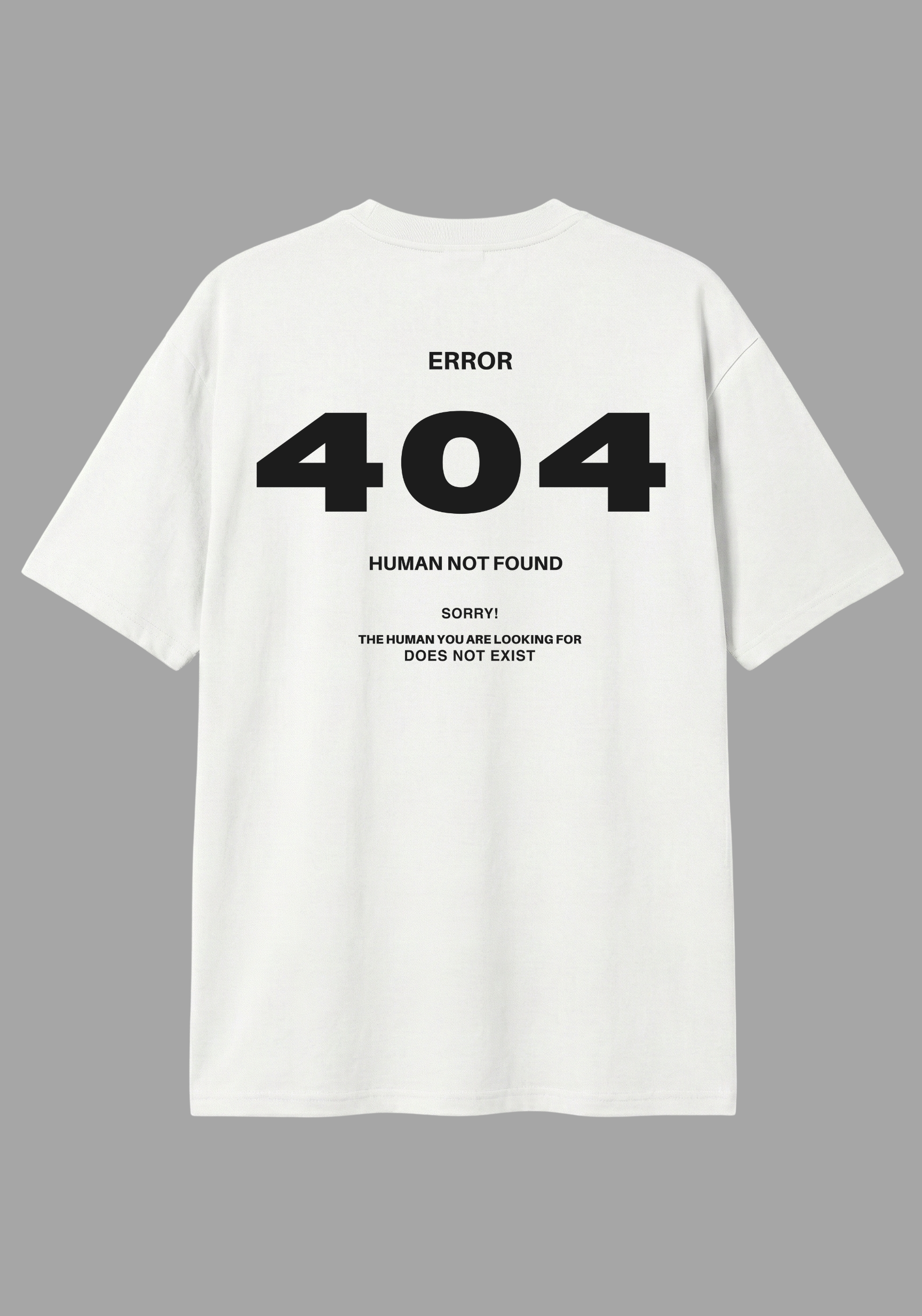 OVERSIZED T-SHIRT | ERROR 404
