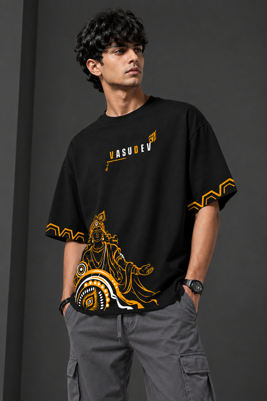 VASUDEV Oversized Fit T-Shirt