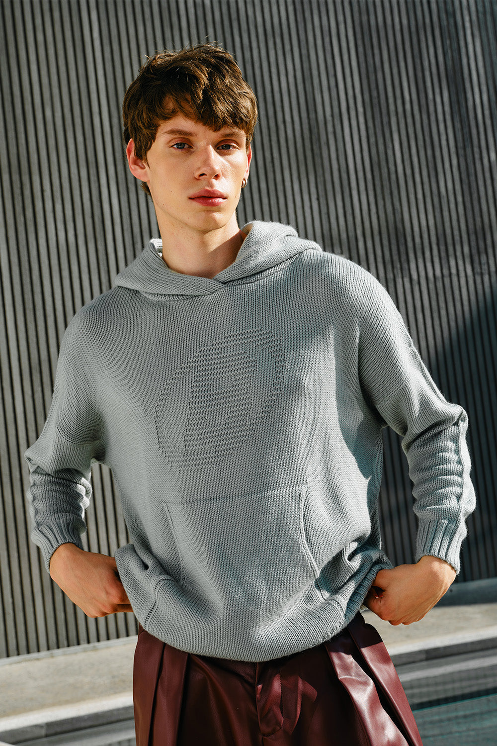 Grey Modern Sweatshirt