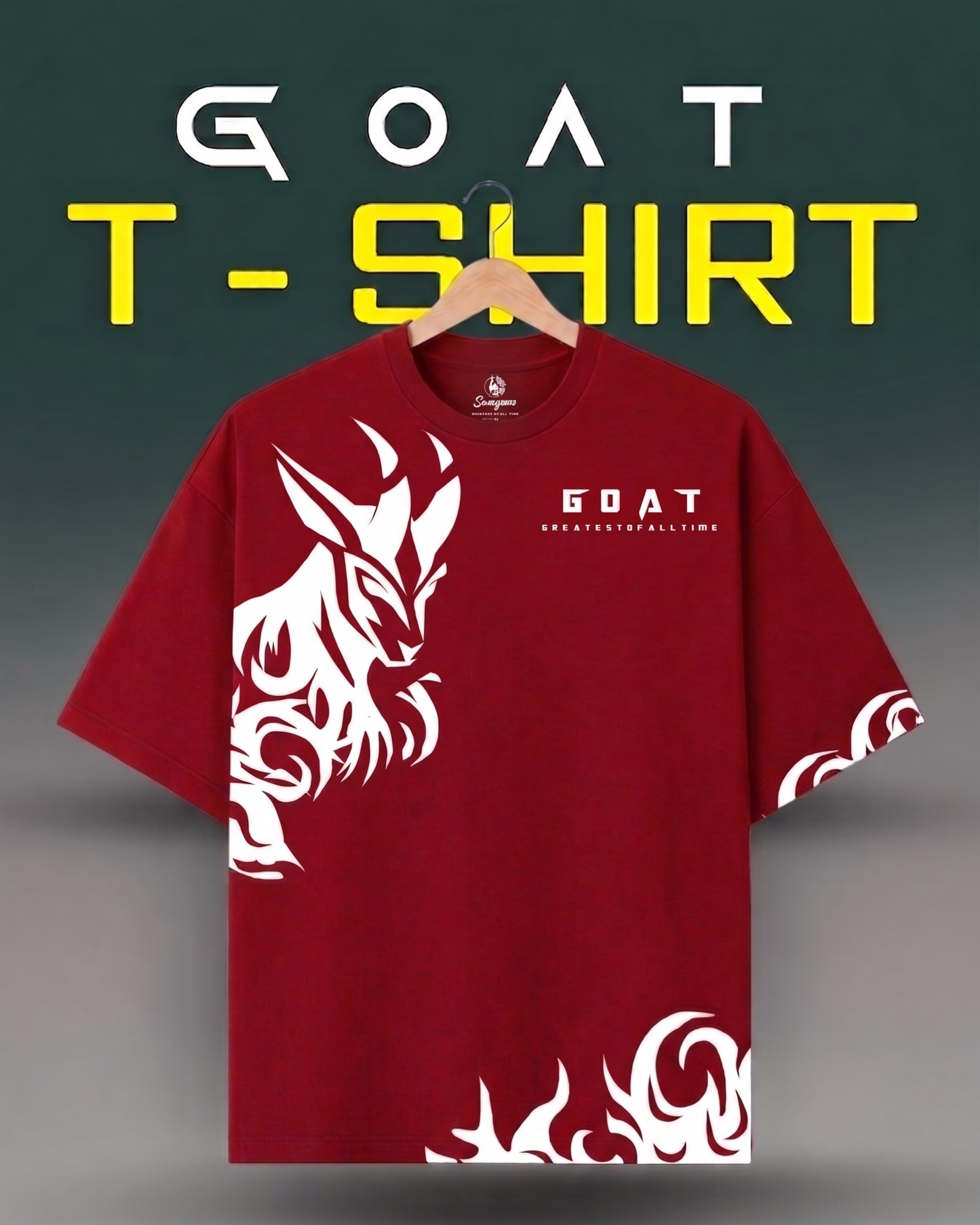 GOAT Oversized Tee