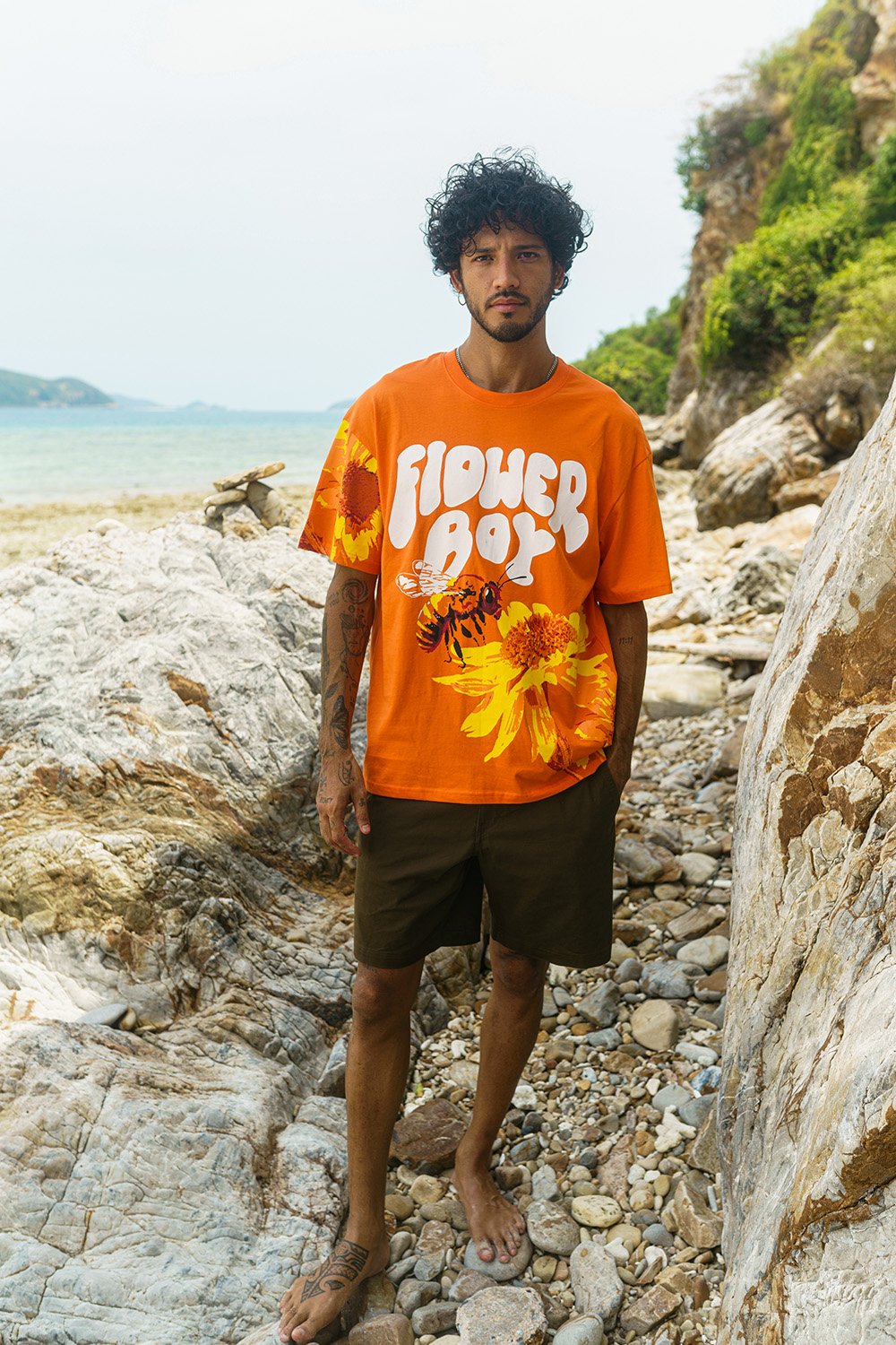 Orange Oversized